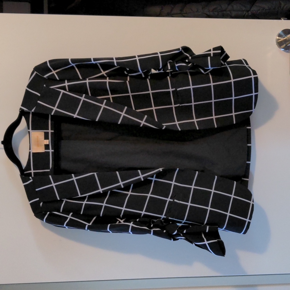Skies Are Blue geometric blazer